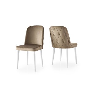 Lotus Mdf Salon Mutfak Masa Sandalye Takımı 90x140