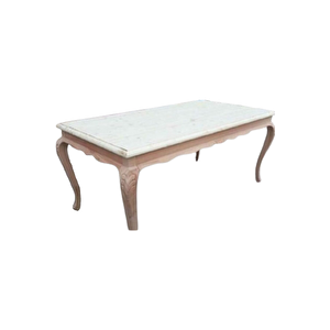 Masa 13596 Lükens Aslan Ayak Oymalı Sabit Model Ladin Tabla Ham Klasik El Yapım