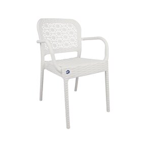 Ares Rattan Koltuk (2 Adet) Beyaz