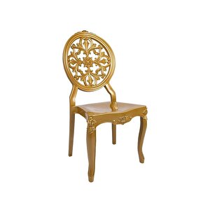 Diva Sandalye C Modeli (2 Adet) Gold