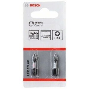 - Impact Control Serisi Vidalama Ucu Pz1*25 Mm 2'li