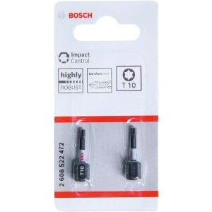 - Impact Control Serisi Vidalama Ucu T10*25 Mm 2'li