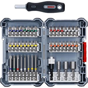 Bosch 44 Parça+tornavida Vidalama Ucu Seti 2607017693