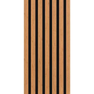 Wi̇npanel Dekorati̇f Ahşap Duvar Panel – Bambu Renk