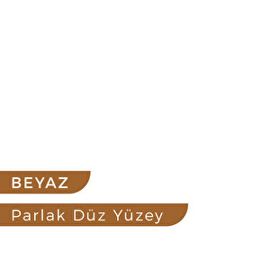 Furniqo Kt-1 Dekoratif Kitaplık, Raf Düzenleyici, Kitap Rafı, Beyaz 70x25x130 Cm Kitaplık