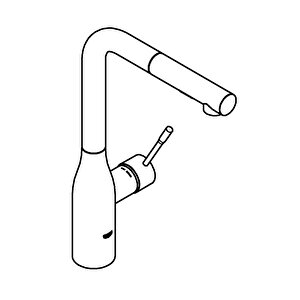 Grohe Essence Tek Kumandalı Eviye Bataryası - 30504gl0