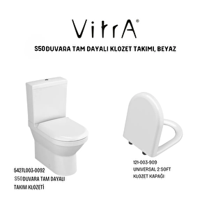 S50 Rim-ex Duvara Sıfır Klozet Takım 5427l003-0092,5428l003-0107,121-003-909,330b2016