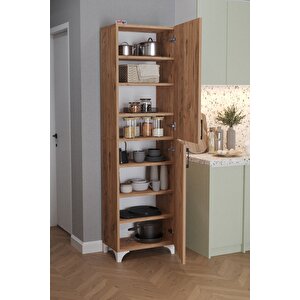 Çok Amaçlı Dolap Tuna Erzak Dolabı Banyo Dolabı Kiler Dolabı Mutfak Dolabı Çam
