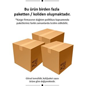 Bofigo 8 Raflı 2 Kapaklı Çok Amaçlı Mutfak Dolabı Banyo Dolabı Çok Amaçlı Dolap Cemre Çam