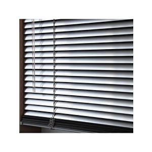 Açık Gri 25 Mm Metal  Jaluzi