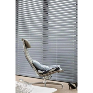 Açık Gri 25 Mm Metal  Jaluzi 180x150 cm
