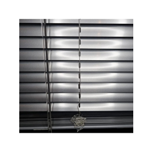 Açık Gri 25 Mm Metal  Jaluzi 180x150 cm