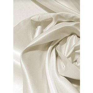 Krem Saten Güneşlik Perde 100x220 cm