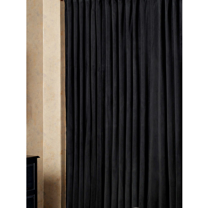 1. Kalite Siyah Blackout (karartma) Pilesiz Güneşlik (571) 350x265 cm