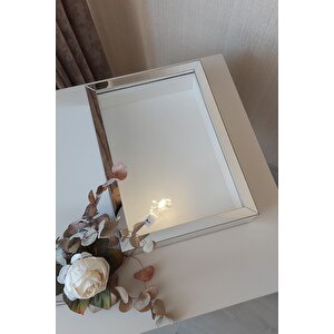 Ledli Yeni Trend 25x35 Cm Gümüş Derin Gül Tasarım Çerçevesi! Gül Kutusu Anı Çerçevesi! Isimsiz
