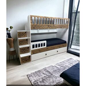 Petit Yavrulu Seyyar Merdivenli Ranza Byz Cvz - Kurulum Dahil M2