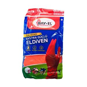Bay-el El436 Iş Bulaşık Temizlik Eldivenleri L 9-9,5 30çift