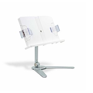 Npo Std007 Okuma Açısı Ayarlı Koruma Kıskkaçlı Alüminyum&abs Kitap/tablet/dergi Standı Modern Rahle