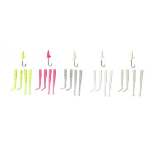 Lrf Mini Sandeel Kit 25 Adet Suni Yem