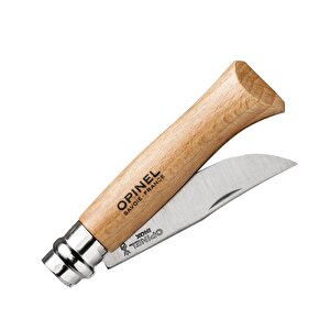 Opinel Inox No 8 Kayın Saplı Paslanmaz Çelik Çakı