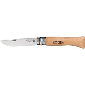 Opinel Inox 6 No Kayın Saplı Paslanmaz Çelik Çakı