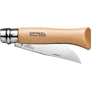 Opinel N°9 Vernikli Kayın Saplı Inox/çelik Çakı