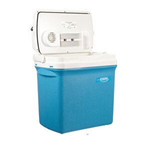 E30 12v Taşınabilir Oto Buzdolabı – 30 Lt, Mavi