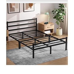 Metal Karyola Hsn Metal Karyola Siyah Renk, Tek Kişilik, Ölçü Seçenekli