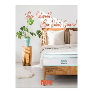 Generic Visco Jel Teknolojili Anti Statik Örme Kumaş Ultra Ortopedik Yaylı Yatak 90x200 cm