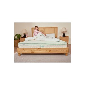 Generic Visco Jel Teknolojili Anti Statik Örme Kumaş Ultra Ortopedik Yaylı Yatak 90x200 cm