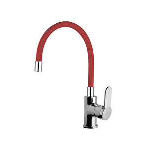 Domıno Evye Bataryası - Slıkon Borulu - Kırmızı 971531sr
