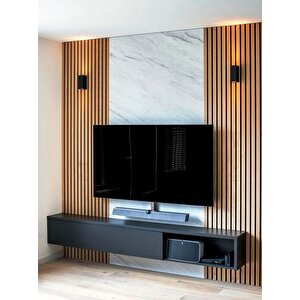 Wi̇nflex  Eko Keçeli̇ Akusti̇k Ahşap Panel  – Safi̇r Meşe 15x240 cm