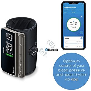 Beurer Bm 81 Easylock Üst Koldan Tansiyon Ölçme Cihazı Bluetooth Özellikli Kolay Kullanımlı