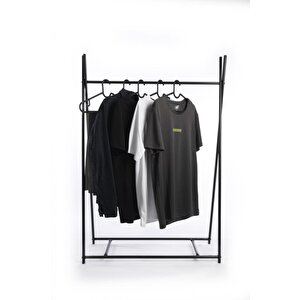 Metal Dolap Konfeksiyon Askılığı Açık Gardırop