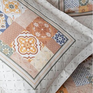 Apricitas Home Maude Terracota Ranforce Çift Kişilik Nevresim Takımı