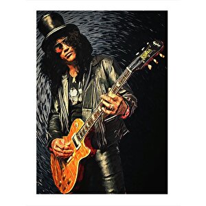 Slash Guns N Roses Model Mdf Tablo 25cmx 35cm 25x35 cm