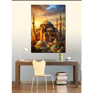 Kanvas Tablo İstanbul Ayasofya Camii 100x140 cm