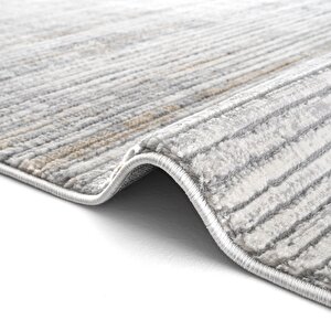 Cool Halı Verona 1905 Vizon Salon Koridor Kesme Yolluk Yumuşak Doku Kaymaz Tozmaz Dokuma Makine Halı