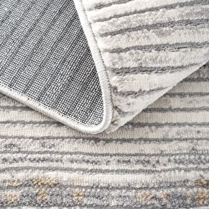 Cool Halı Verona 1905 Vizon Salon Koridor Kesme Yolluk Yumuşak Doku Kaymaz Tozmaz Dokuma Makine Halı