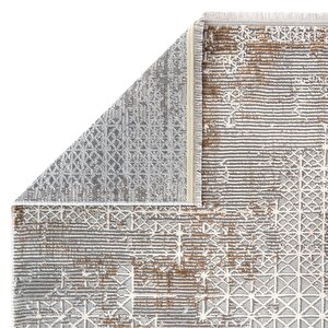 Cool Haı Verona 1903 Vizon Salon Koridor Kesme Yolluk Yumuşak Doku Kaymaz Tozumaz Dokuma Makine Halı