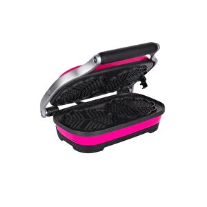 Vintage Waffle Makinesi Double Barbie Pembe