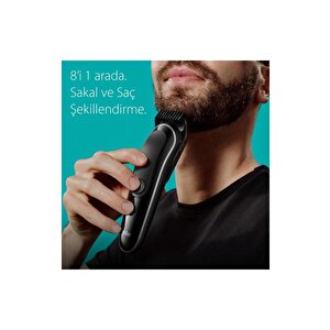 Series 3 Mgk3440 Hepsi Bir Arada Şekillendirme Seti, 8’i 1 Arada Erkek Bakım Kiti