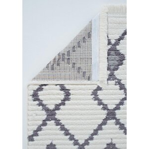 Vetrina 3610 Gri Yumuşak Dokulu Halı Kilim Salon Mutfak Koridor Kesme Yolluk Dokuma Makine Halısı