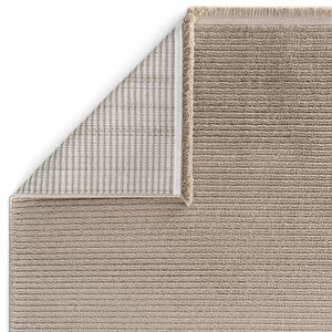 Cool Halı Vetrina 3602 Vizon Yumuşak Doku Halı Kilim Salon Mutfak Kesme Yolluk Dokuma Makine Halısı