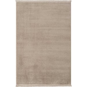 Vetrina 3602 Vizon Yumuşak Doku Halı Kilim Salon Mutfak Kesme Yolluk Dokuma Makine Halısı 80x450 cm
