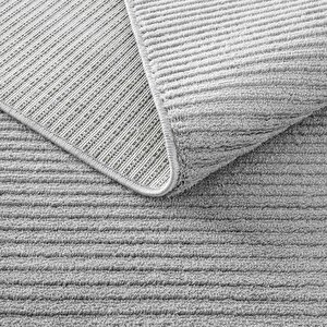 Cool Halı Vetrina 3603 Gri Yumuşak Dokulu Halı Kilim Salon Mutfak Kesme Yolluk Dokuma Makine Halısı