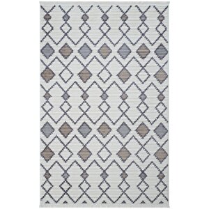 Vetrina 3610 Gri Yumuşak Dokulu Halı Kilim Salon Mutfak Koridor Kesme Yolluk Dokuma Makine Halısı 80x250 cm