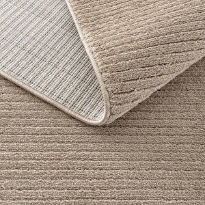 Cool Halı Vetrina 3602 Vizon Yumuşak Doku Halı Kilim Salon Mutfak Kesme Yolluk Dokuma Makine Halısı