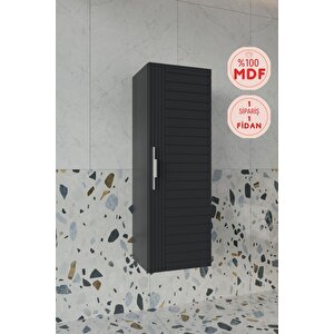 Erguvan Antrasi̇t Demonte 120 Cm  Banyo Boy Dolabi