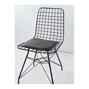 80x120 Asel Doğal Kütük Metal Ayaklı Mutfak Masası Ve Bench Takımı